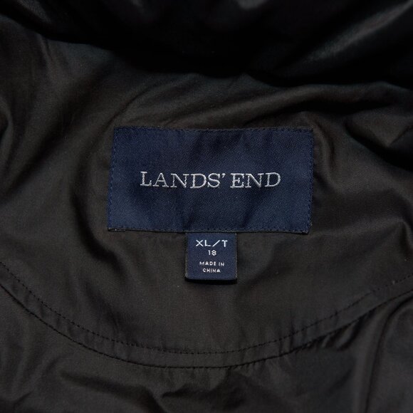 Lands End Down Coat, XL Tall - Picture 6 of 6